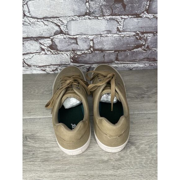 Bass Brown Tan Synthetic Casual Comfort Faux Leather Shoes Men Sz 10.5M US/44EU
